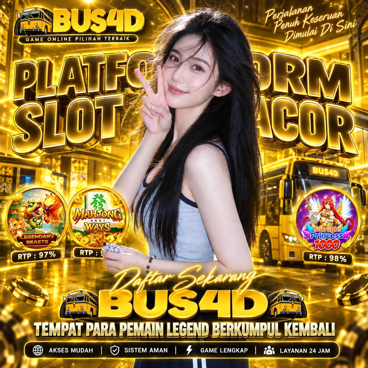 BUS4D: Menawarkan Pengalaman Digital Praktis dengan Beragam Fitur